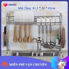 Kệ Inox Để Bát Đũa Cao Cấp Dài 80cm Vô Cùng Tiện Dụng (INOX 304 cao cấp chống gỉ siêu cứng)