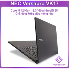 Laptop NEC Versapro VK17 siêu nhẹ chỉ 795g – i5 4210u Màn 13.3 inch 2K