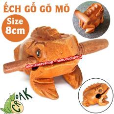 Ếch – Cóc Gỗ Gõ Mõ Tạo Tiếng Kêu Ộp Ộp Vui Tai Loại Nhỏ 6cm