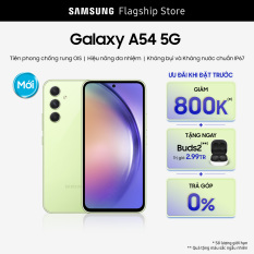 [Tặng tai nghe không dây trị giá 2990k]Điện thoại Samsung Galaxy A54 5G
