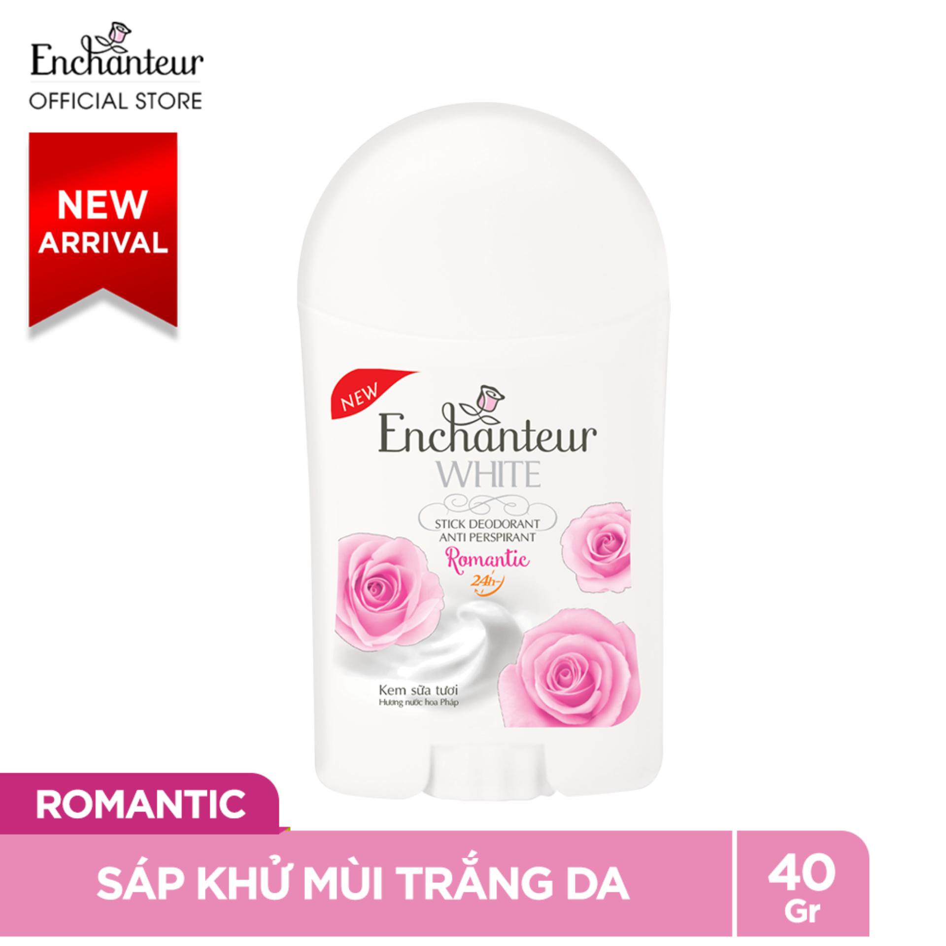 [Deal độc quyền] Sáp khử mùi trắng da Enchanteur Romantic 40g