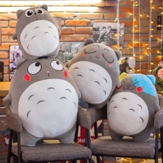 Gấu bông TOTORO biểu cảm ngộ nghĩnh vải co giãn 4 chiều, thú nhồi bông totoro mềm mại như gối ôm hình thú, gối ôm totoro dùng làm gấu bông ôm ngủ, gấu bông cute, gau bong gia re, gau bong, gâu bong, thu bong, gau bong cute GDHEO