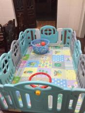 Quây Bóng Cao Cấp Hola Bộ 1,8mx2m Kèm Thảm + Bỏng Giố + 100 Bóng Phi 6