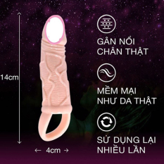 Bao cao su đôn dùng nhiều lần + có chống tuột tặng gel 50ml 50k