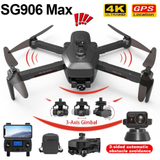 [Trả góp 0%]Flycam SG906 Max SG906 Pro 3 Camera 4K UHD + EVO Gimbal chống rung EIS 3 trục Tránh chướng ngại vật động cơ không chổi than