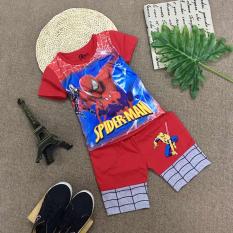 Bộ thun Spider Man cho bé trai (6 tháng đến 8 tuổi)