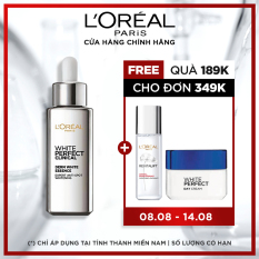 Tinh chất tăng cường dưỡng trắng da & giảm thâm nám L’oreal Paris White Perfect Clinical – 30ml