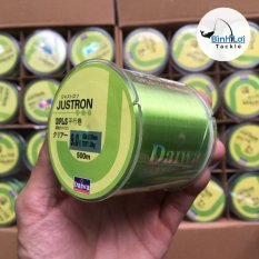 Cước Câu Cá DAIWA JUSTRON chiều dài 500m chịu được những lực giằng co mạnh của cá – Có Đủ Màu