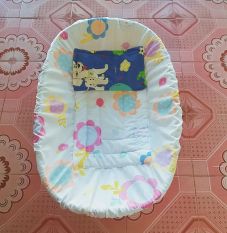 nệm nôi tre đặt võng cho bé giá 65k ( đủ màu)