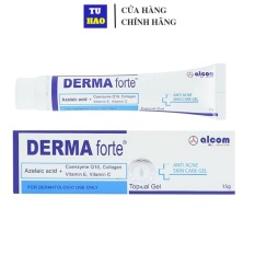 Gel Mờ Thâm Mụn Giảm Viêm Gamma Chemicals Derma Forte 15g