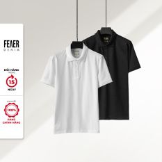 Áo thun Polo nam cổ bẻ họa tiết trơn FEAER 100% chất Cotton thoáng mát, không nhăn Basic FEAER |new arrival 2021|