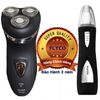 Bộ 1 máy cạo râu Flyco FS 330VN và 1 máy tỉa lông mũi FS7805VN  