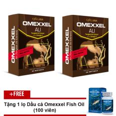 Bảng Giá Bộ 2 Hộp Omexxel Ali Tăng Cường Sinh Lý Nam 30 Viên + Tặng 1 Lọ Dầu Cá Mỹ 100 Viên Trị Giá 150.000đ