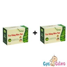 Bộ 2 hộp Trà Vằng Hòa Tan Ánh Ngọc – 20 túi/hộp