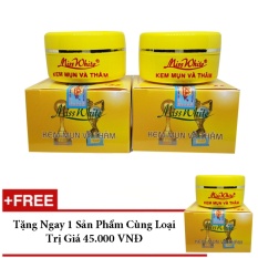 Bộ 2 Kem Trị Mụn Và Ngừa Thâm Miss White 12g + Tặng 1 Sản Phẩm Cùng Loại