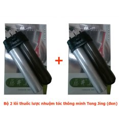 Bộ 2 Lõi Thuốc Lược Nhuộm Tóc Thông Minh Teng Jing (Đen)