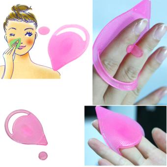 Bộ 2 miếng rửa mặt, mũi và trị mụn đầu đen silicon Facial Cleansing Pad Nhật Bản