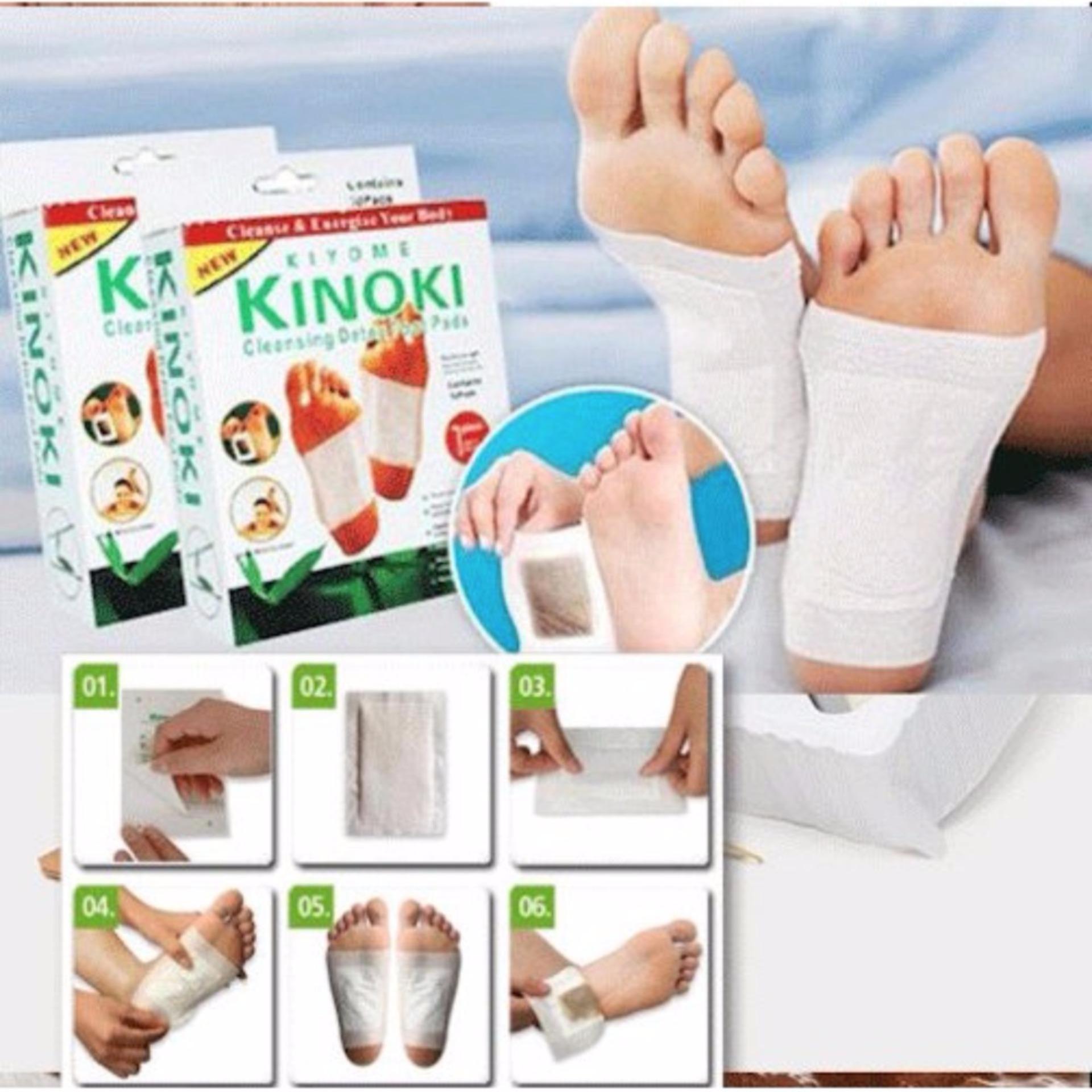Bộ 20 miếng dán giải độc massage chân Kinoki cao cấp ( Có clip ) - Huy Tưởng