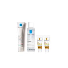 Tư vấn mua Bộ 3 bước giảm mụn, thông thoáng lỗ chân lông, ngừa thâm, che khuyết điểm La Roche-Posay Effaclar Duo+ Unifiant