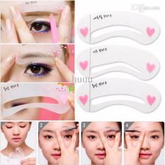 Bộ Khuôn kẻ chân mày 3 định hình phong cách Hàn Quốc