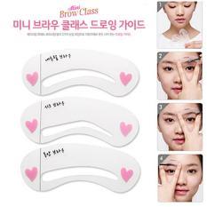 Bộ 3 khuôn kẻ mày 3D
