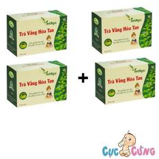 Bộ 4 hộp Trà Vằng Hòa Tan Ánh Ngọc – 20 túi/hộp