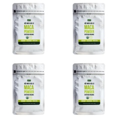 Bộ 4 túi bột Gelatinized Maca hữu cơ Hola Andina 200g