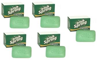 Bộ 5 Xà bông cục IRISH SPRING deodorant soap 113g  