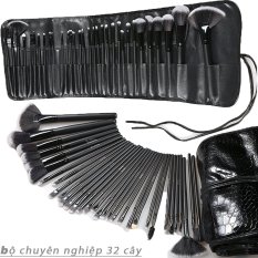 Bộ cọ trang điểm 32 món 108 (Đen). tốt nhất