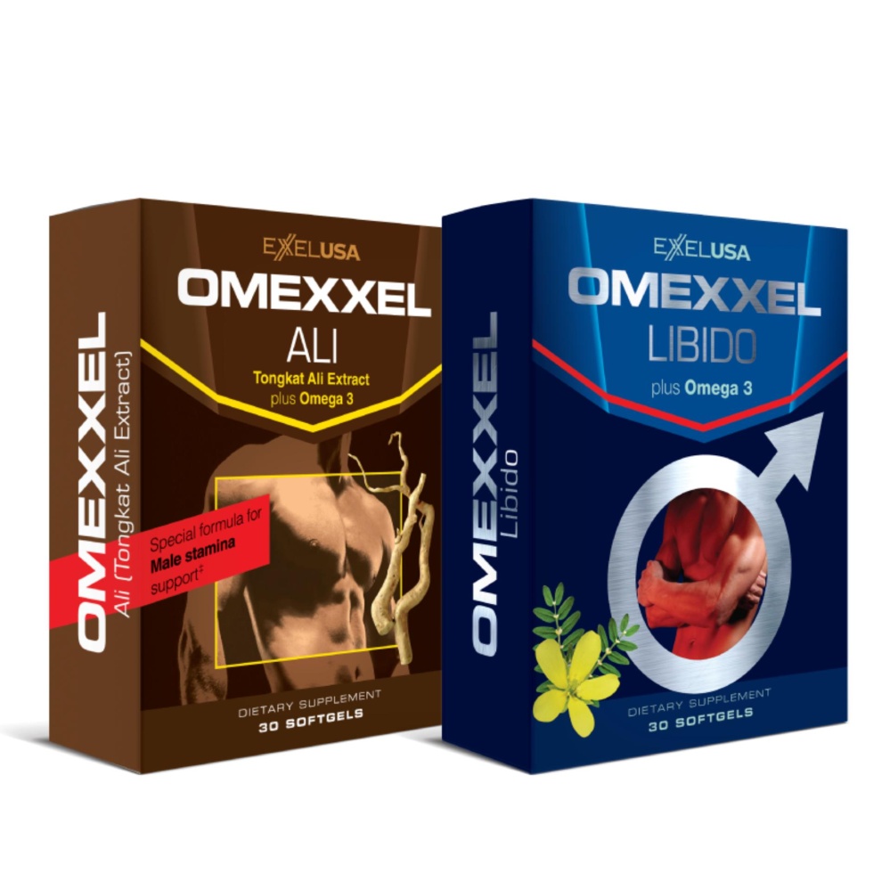 Bộ Đôi Tăng Cường Sinh Lý Và Sức Khỏe Nam Giới Toàn Diện Omexxel Ali & Omexxel + Tặng 1...