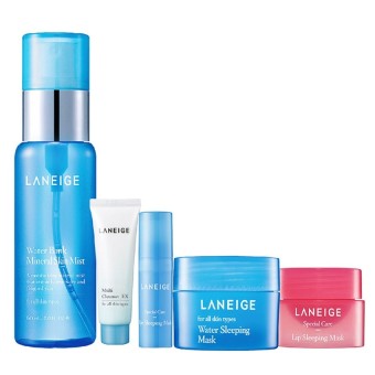 Bộ dưỡng ẩm và làm sạch da Laneige Skin Essentials Kit  