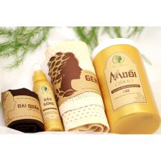 Bộ muối gừng thảo dược giảm eo – dùng sau sinh dưới 3 tháng