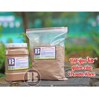 Bột gạo lức giảm cân Brown Rice 800gr ( Combo 1 túi 1 hộp )  