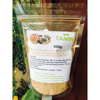 Bột ngũ cốc nguyên chất vị Socola ( 5 loại đậu + bột cacao) Tăng Cân TAMIN 1kg + TẶNG...