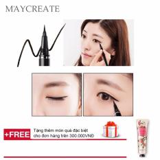 Nơi Bán Bút lông kẻ mắt Maycreate ( 0.6ml ) + Tặng tuýp kem dưỡng da tay hương thơm thiên nhiên ( mùi hương ngẫu nhiên )