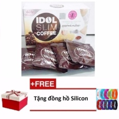 Cà phê giảm cân Idol Slim Coffee + Tặng 1 đồng hồ Silicon (Màu ngẫu nhiên)