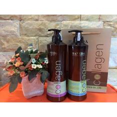 Cặp Dầu Gội Xả Collagen Haneda tốt nhất