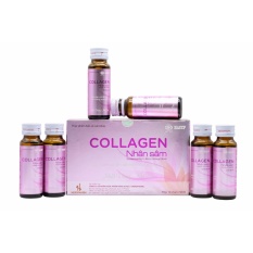 Collagen NHÂN SÂM dạng nước 10 lọ x 50ml