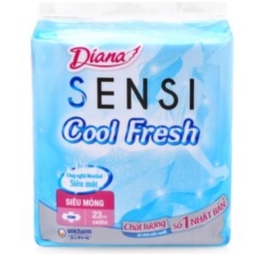 Cửa hàng bán Combo 12 Gói BVS Diana Sensi Cool Fresh( Có Cánh)