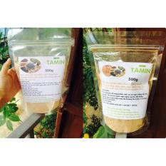 Mẫu sản phẩm Combo 2 túi 1kg Bột 5 loại Đậu nguyên chất và 1kg Bột đậu ngũ cốc nguyên chất vị Socola Tăng Cân TAMIN + TẶNG KÈM MUỖNG MÚC BỘT ĐẬU