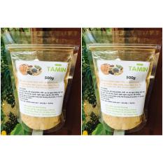 Combo 2kg Bột ngũ cốc nguyên chất vị Socola tăng cân ( 5 loại Bột đậu + bột cacao) TAMIN + TẶNG 1 THANH SOCOLA SỮA TĂNG CÂN 100GRAM