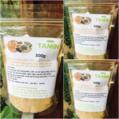 Combo 3kg Bột ngũ cốc nguyên chất vị Socola ( 5 loại Bột đậu + bột cacao) TAMIN + TẶNGKÈM 1 THANH CHOCOLATE SỮA TÂNG CÂN TĂNG CƠ 100GRAM