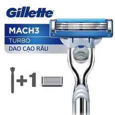 Dao cạo râu Gillette Mach3 Turbo  