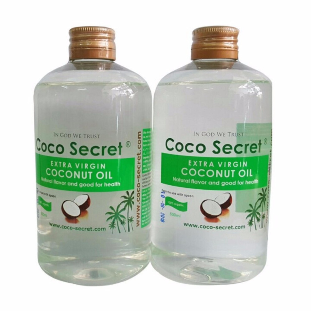 Dầu dừa nguyên chất 500ml Cocosecret