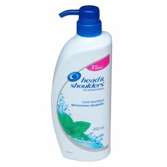 Dầu Gội Head & Shoulder cool menthol bạc hà mát rượi 850ml Nhập Khẩu Thái Lan