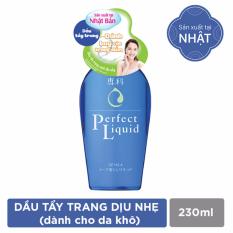 Dầu tẩy trang cho da nhạy cảm Senka Perfect Liquid 230ml