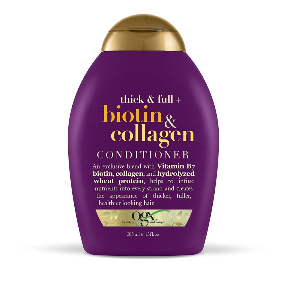 Dầu Xả Kích Thích Mọc Tóc OGX Thick & Full Biotin & Collagen Conditioner 385ml