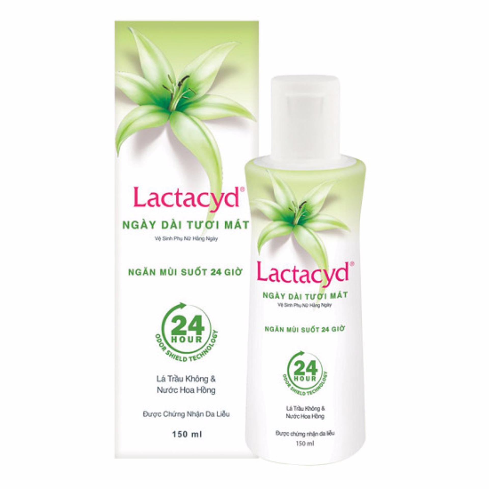 Dung Dịch Vệ Sinh Phụ Nữ Lactacyd - Lá trầu không (150ml)