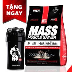 Giảm giá Sữa tăng cân, tăng cơ – Elite Labs Mass Muscle Gainer Vanilla Ice Cream 10lbs ( 4.6kg)