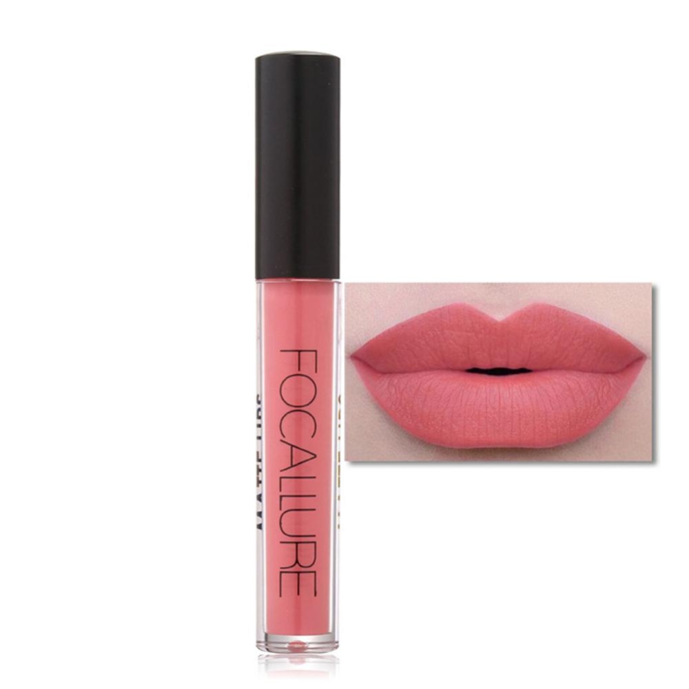 FOCALLURE Matte Long Lasting Waterproof Moisturizing Lip Gloss Makeup Cosmetic #11 - intl